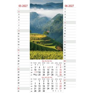 Muurkalender Amazing Nature 2027 - Mei