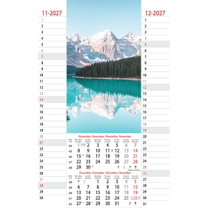 Muurkalender Amazing Nature 2027 - November
