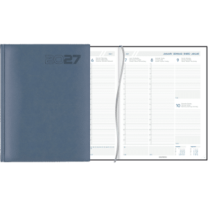 Weekagenda Plan-a-week 2027 blauw