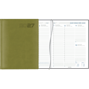 Weekagenda Plan-a-week 2027 groen
