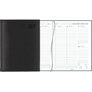 Weekagenda Plan-a-week 2027 zwart