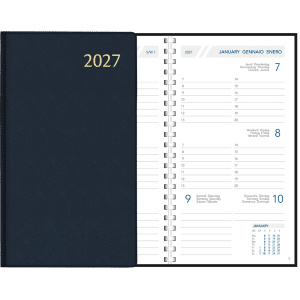 Zakagenda Visuplan 2027 spiraal, blauw